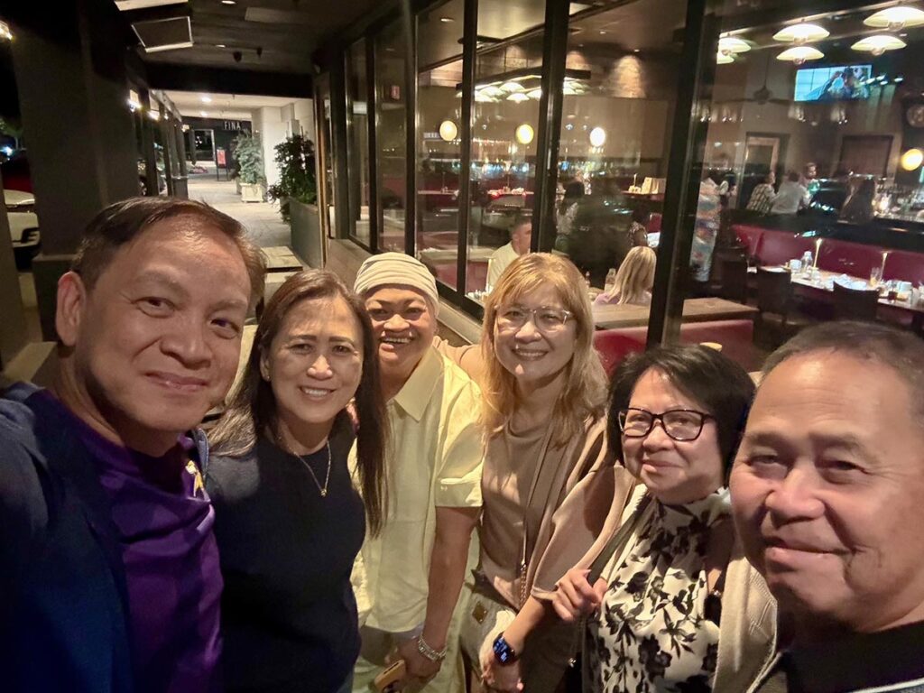 Mini-reunion in Stockton